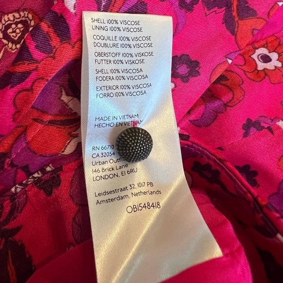 Maeve Anthropologie Wrap Mini Dress - Large - Picture 10 of 10